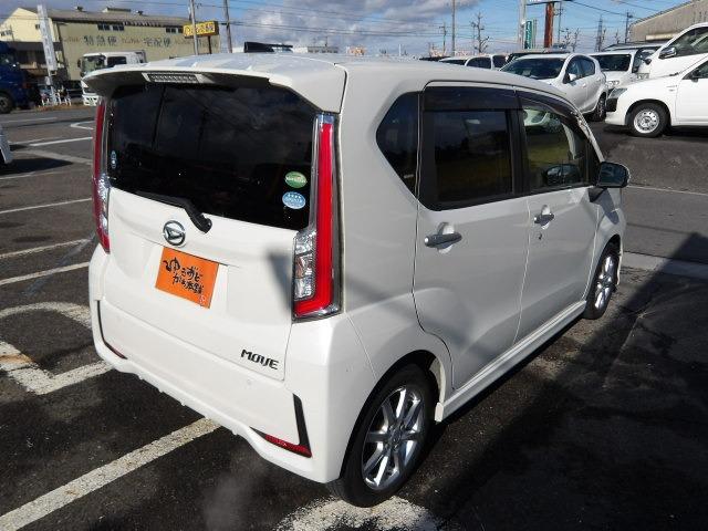 ムーヴ カスタム X SAII ブルートゥース対応フルセグナビ バックカメラ 衝突軽減ブレーキ アイドリングストップ ETC スマートキー×2 LEDオートヘッドライト LEDフロントフォグ 純正14インチアルミホイール(10枚目)