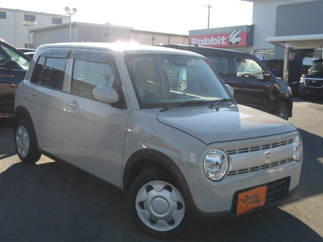 アルトラパン L ブルートゥース対応ワンセグナビ バックカメラ シートヒーター コーナーセンサー 衝突軽減ブレーキ アイドリングストップ スマートキー サイドバイザー ベンチシート スマートキー プッシュスタート(8枚目)