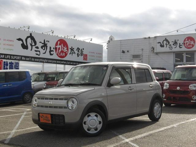 アルトラパン L ブルートゥース対応フルセグナビ コーナーセンサー シートヒーター 衝突軽減ブレーキ ETC アイドリングストップ レーンアラート ステアリモコン 前後ドライブレコーダー スマートキー×2 フロアマット(8枚目)