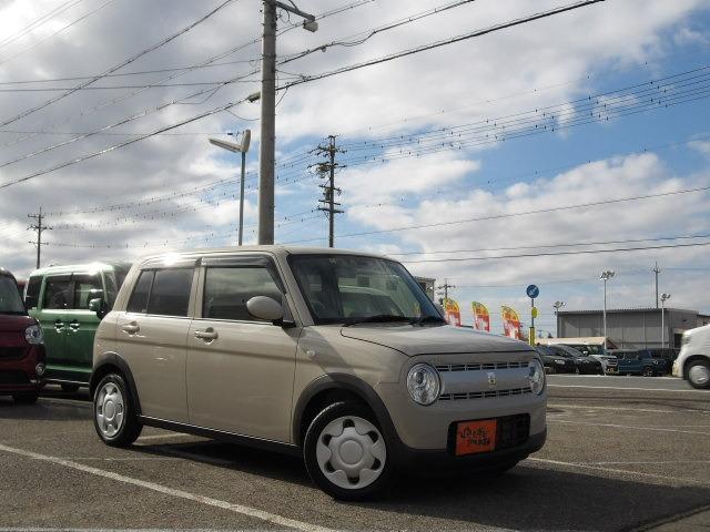 アルトラパン L ブルートゥース対応フルセグナビ コーナーセンサー シートヒーター 衝突軽減ブレーキ ETC アイドリングストップ レーンアラート ステアリモコン 前後ドライブレコーダー スマートキー×2 フロアマット(9枚目)