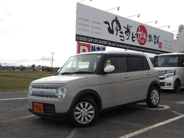 アルトラパン Ｘ　ブルートゥース対応地デジナビ　前席シートヒーター　衝突軽減ブレーキ　アラウンドビューモニター　クリアランスソナー　スマートキー×２　ＨＩＤオートヘッドライト　オートリトラミラー　サイドバイザー　ＥＳＣ（9枚目）