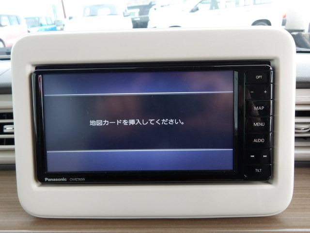 アルトラパン Ｘ　ブルートゥース対応地デジナビ　前席シートヒーター　衝突軽減ブレーキ　アラウンドビューモニター　クリアランスソナー　スマートキー×２　ＨＩＤオートヘッドライト　オートリトラミラー　サイドバイザー　ＥＳＣ（29枚目）