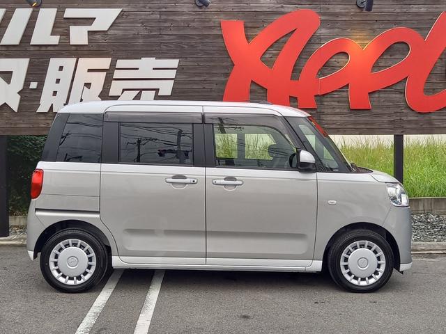 ムーヴキャンバス ストライプスＸ　ワンオーナー／ユーザー買取直売車両／純正メモリーナビ／フルセグＴＶ／バックカメラ／両側電動スライドドア／社外ＬＥＤヘッドライト／スマートアシスト／オートハイビーム／ベンチシート／フルフラットシート（7枚目）