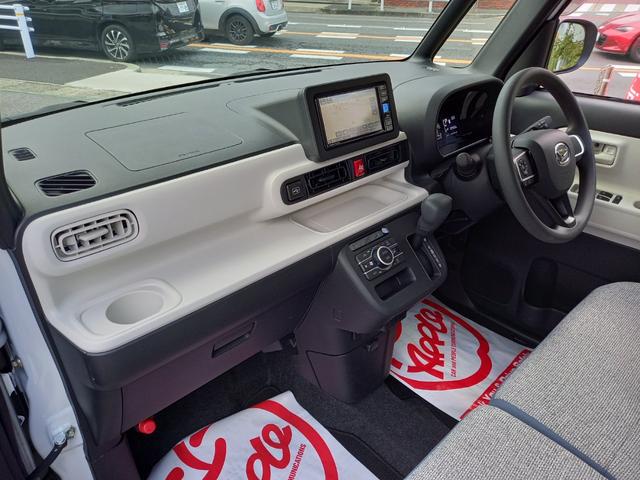 ムーヴキャンバス ストライプスＸ　ワンオーナー／ユーザー買取直売車両／純正メモリーナビ／フルセグＴＶ／バックカメラ／両側電動スライドドア／社外ＬＥＤヘッドライト／スマートアシスト／オートハイビーム／ベンチシート／フルフラットシート（22枚目）