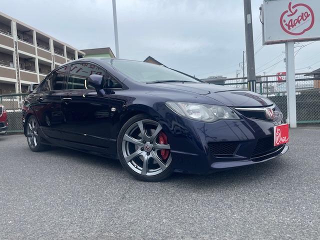 シビック タイプR 後期モデル 電動格納ミラー 社外ナビ 地デジTV バックカメラ ブレンボ 純正レカロシート ETC(6枚目)