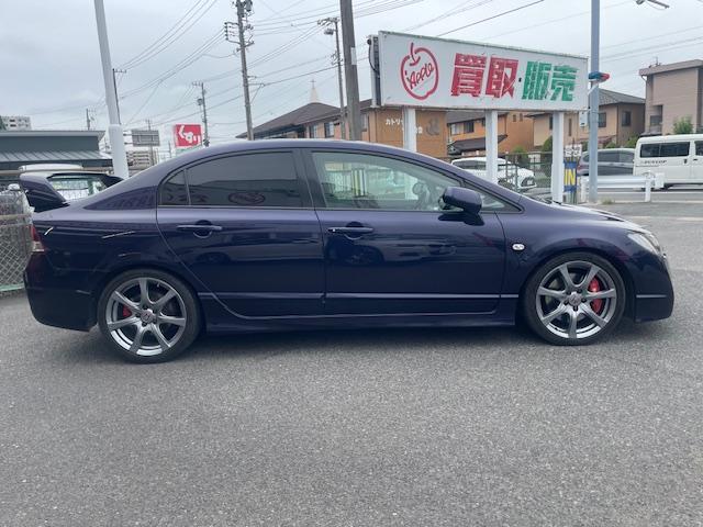 シビック タイプR 後期モデル 電動格納ミラー 社外ナビ 地デジTV バックカメラ ブレンボ 純正レカロシート ETC(10枚目)