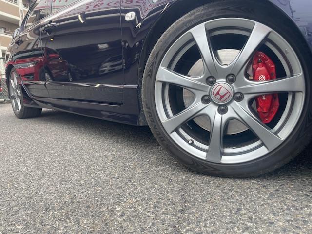 シビック タイプR 後期モデル 電動格納ミラー 社外ナビ 地デジTV バックカメラ ブレンボ 純正レカロシート ETC(16枚目)