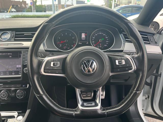 パサートヴァリアント TSI Rライン ナビTV Bカメラ レザーシート パワーシート パワーバックドア 社外19インチAW(28枚目)