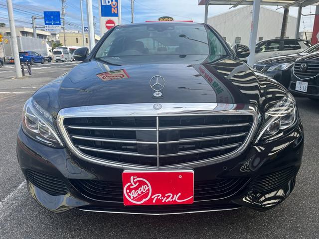 Cクラス C200エクスクルーシブラインリミテッド 純正ナビ フルセグ Bカメラ クルコン PREーSAFEブレーキ レーンキープアシスト ステアリングアシスト BSM アテンションアシスト シートヒーター Pシート ハーフレザー LED ドラレコ(3枚目)
