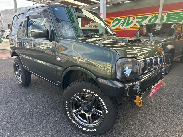 ジムニー ランドベンチャー　社外ナビ　Ｂカメラ　ＴＶ　ＥＴＣ　Ｓヒーター　２インチリフトアップ（ＲＰＧ）　１６インチＲ／Ｔタイヤ　社外バンパー　ＦＵＪＩＴＳＵＢＯマフラー　キーレス（3枚目）