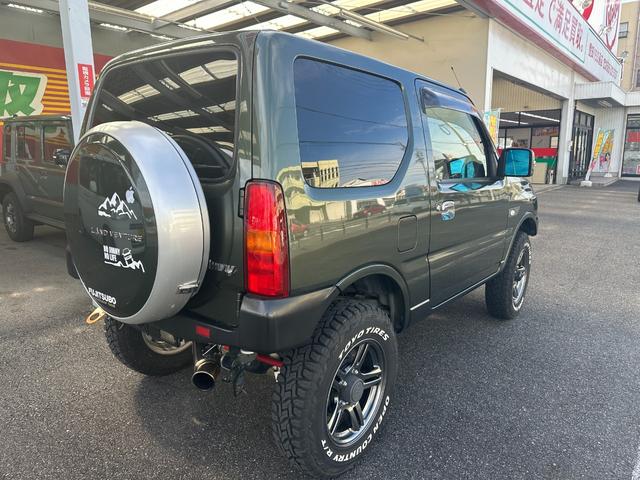 ジムニー ランドベンチャー　社外ナビ　Ｂカメラ　ＴＶ　ＥＴＣ　Ｓヒーター　２インチリフトアップ（ＲＰＧ）　１６インチＲ／Ｔタイヤ　社外バンパー　ＦＵＪＩＴＳＵＢＯマフラー　キーレス（5枚目）