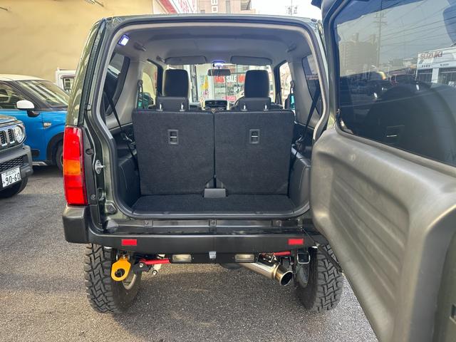 ジムニー ランドベンチャー　社外ナビ　Ｂカメラ　ＴＶ　ＥＴＣ　Ｓヒーター　２インチリフトアップ（ＲＰＧ）　１６インチＲ／Ｔタイヤ　社外バンパー　ＦＵＪＩＴＳＵＢＯマフラー　キーレス（11枚目）