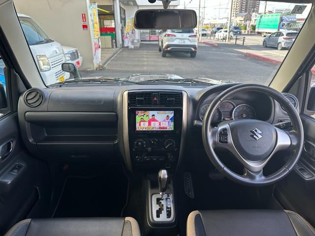 ジムニー ランドベンチャー　社外ナビ　Ｂカメラ　ＴＶ　ＥＴＣ　Ｓヒーター　２インチリフトアップ（ＲＰＧ）　１６インチＲ／Ｔタイヤ　社外バンパー　ＦＵＪＩＴＳＵＢＯマフラー　キーレス（13枚目）