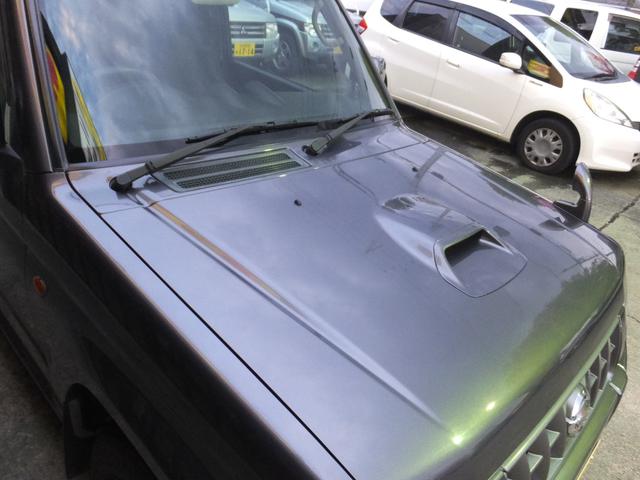 キックス RX 新品リビルトタービン交換済 5速マニュアル車 背面タイヤメッキカバー フォグランプ シートヒーター プライバシーガラス ドアバイザー フロアマット キーレス(26枚目)