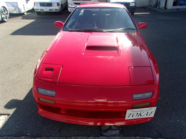 サバンナＲＸ－７ ＧＴ－Ｒ　後期型　１３Ｂエンジンロータリーターボ　５速ＭＴ　ＢＬＩＴＺ車高調　ＳＳＲ１７インチＡＷ　ＨＫＳマフラー　ＳＥＸＹＳＴＹＬＥエアロ　ＭＯＭＯステアリング　取説／整備手帳　実走行９２０００キロ（2枚目）