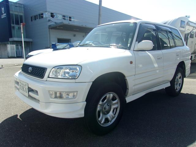 ＲＡＶ４ Ｌ Ｌ　Ｖ　５速ＭＴ　３Ｓエンジン　フルタイム４ＷＤ　禁煙車　純正オプションエアロスポイラー　フルノーマル　キーレス　取説／メンテナンスノート　実走行４５０００キロ（8枚目）