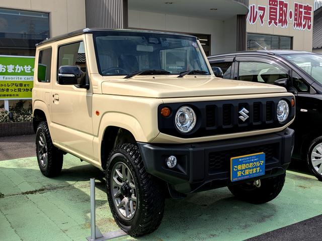 ジムニー XC リフトアップ モンローアブソーバー レーダー探知機 ドライブレコーダー ディスプレイオーディオ ETC 衝突被害軽減システム オートライト LEDヘッドランプ アルミホイール スマートキー(3枚目)