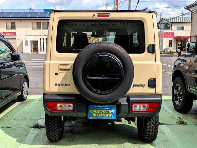 ジムニー XC リフトアップ モンローアブソーバー レーダー探知機 ドライブレコーダー ディスプレイオーディオ ETC 衝突被害軽減システム オートライト LEDヘッドランプ アルミホイール スマートキー(5枚目)