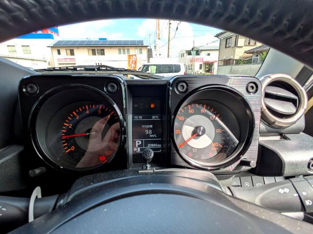 ジムニー XC リフトアップ モンローアブソーバー レーダー探知機 ドライブレコーダー ディスプレイオーディオ ETC 衝突被害軽減システム オートライト LEDヘッドランプ アルミホイール スマートキー(21枚目)