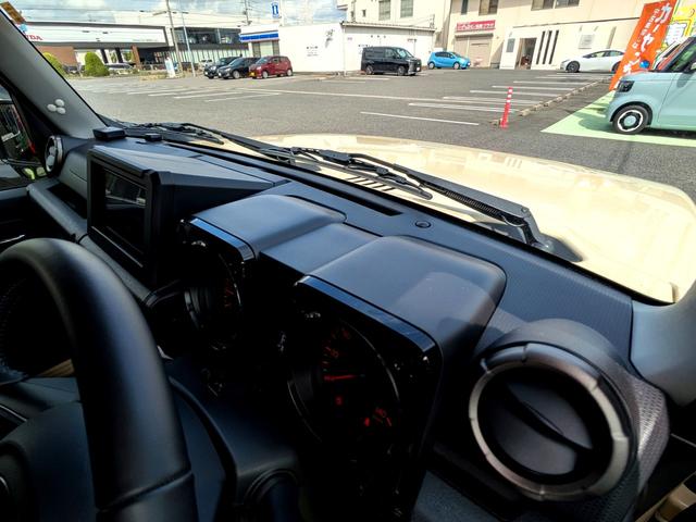 ジムニー XC リフトアップ モンローアブソーバー レーダー探知機 ドライブレコーダー ディスプレイオーディオ ETC 衝突被害軽減システム オートライト LEDヘッドランプ アルミホイール スマートキー(44枚目)