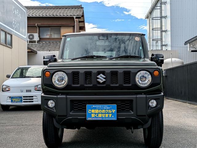 ジムニー XC 5速MT 車検R9年7月 ドライブレコーダー ETC 社外ナビ フルセグTV Bluetooth対応 レーンアシスト 衝突被害軽減システム オートライト LEDヘッドランプ  スマートキー(2枚目)