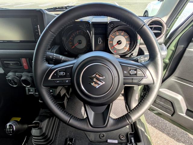 ジムニー XC 5速MT 車検R9年7月 ドライブレコーダー ETC 社外ナビ フルセグTV Bluetooth対応 レーンアシスト 衝突被害軽減システム オートライト LEDヘッドランプ  スマートキー(16枚目)
