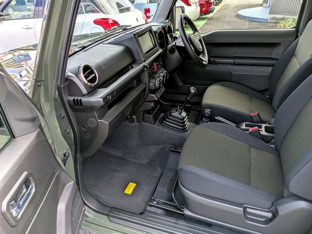 ジムニー XC 5速MT 車検R9年7月 ドライブレコーダー ETC 社外ナビ フルセグTV Bluetooth対応 レーンアシスト 衝突被害軽減システム オートライト LEDヘッドランプ  スマートキー(39枚目)