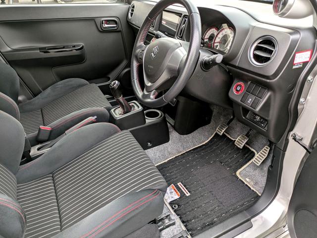 アルトワークス ベースグレード　４ＷＤ　ＥＴＣ　オートライト　ＨＩＤ　スマートキー　ＭＴ　盗難防止システム　ＡＢＳ　ＥＳＣ　衝突安全ボディ　エアコン　パワーステアリング　パワーウィンドウ（22枚目）