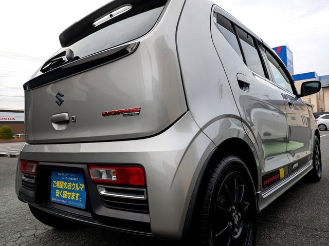 アルトワークス ベースグレード　４ＷＤ　ＥＴＣ　オートライト　ＨＩＤ　スマートキー　ＭＴ　盗難防止システム　ＡＢＳ　ＥＳＣ　衝突安全ボディ　エアコン　パワーステアリング　パワーウィンドウ（24枚目）