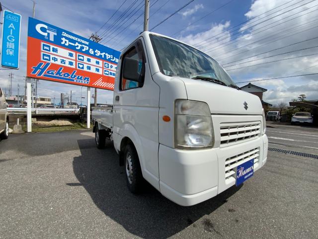 ＦＣ　実走行２８５００ｋｍ　エアコン　パワーステアリング　５速マニュアル　４ＷＤ　純正ラジオ　三方開　軽トラック(25枚目)