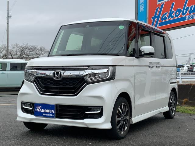 Ｎ－ＢＯＸカスタム Ｇ・Ｌホンダセンシング　純正ＳＤナビＴＶ　バックカメラ　Ｂｌｕｅｔｏｏｔｈ接続　両側電動スライドドア　ＥＴＣ　純正１４インチアルミ　スマートキー　ドライブレコーダー　ハーフシェイドガラス（3枚目）