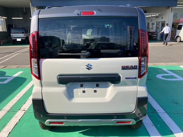 スペーシア ギア HYBRID XZ 全方位カメラ付9インチナビ オートライト Bluetooth スライドドア 純正ナビ プッシュスタート シートヒーター オートエアコン 禁煙車 スズキセーフティーサポート 衝突被害軽減システム アイドリングストップ(4枚目)