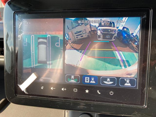 スペーシア ギア HYBRID XZ 全方位カメラ付9インチナビ オートライト Bluetooth スライドドア 純正ナビ プッシュスタート シートヒーター オートエアコン 禁煙車 スズキセーフティーサポート 衝突被害軽減システム アイドリングストップ(35枚目)