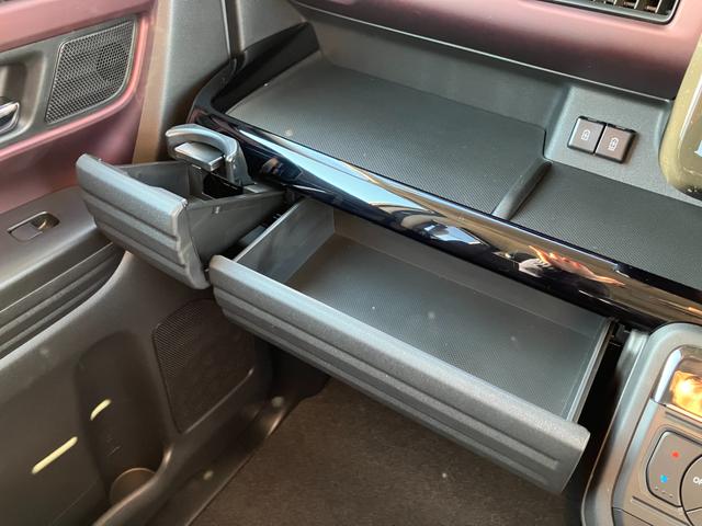 スペーシアカスタム ！初売！カスタム　ＨＹＢＲＩＤ　ＸＳターボ　オーディオ無　オートライト　スライドドア　プッシュスタート　シートヒーター　オートエアコン　禁煙車　スズキセーフティーサポート　ワンオーナー　衝突被害軽減システム　アイドリングストップ　横滑り防止機能（42枚目）