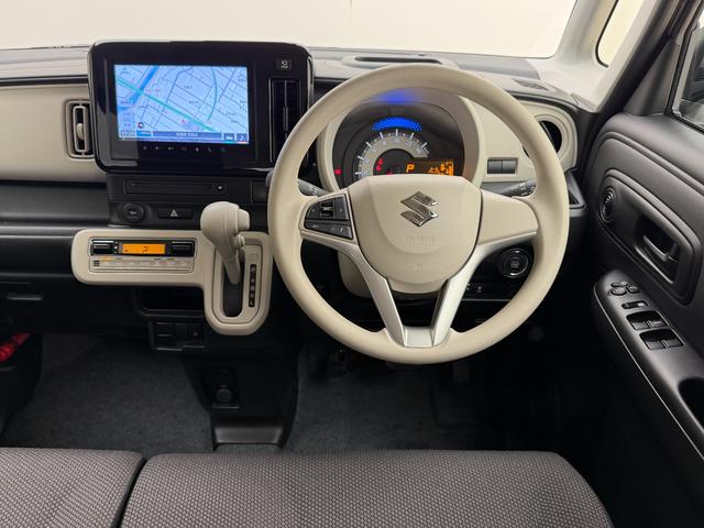 ワゴンＲスマイル ！初売！Ｇ　３型　全方位カメラ付９インチナビ　シートヒーター　バックカメラ　オートライト　Ｂｌｕｅｔｏｏｔｈ　スライドドア　純正ナビ　プッシュスタート　シートヒーター　オートエアコン　禁煙車　スズキセーフティーサポート　衝突被害軽減システム　横滑り防止機能（12枚目）