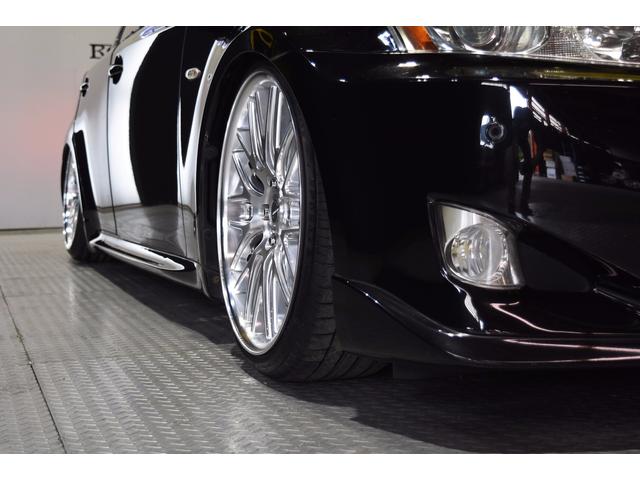 IS250L ワンオーナー車 黒革 新品車高調 新品タイヤ(14枚目)
