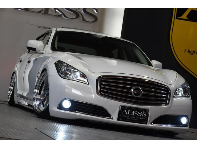 ハイブリッド VIP黒革サンルーフ新品WORK20新品車高調(2枚目)