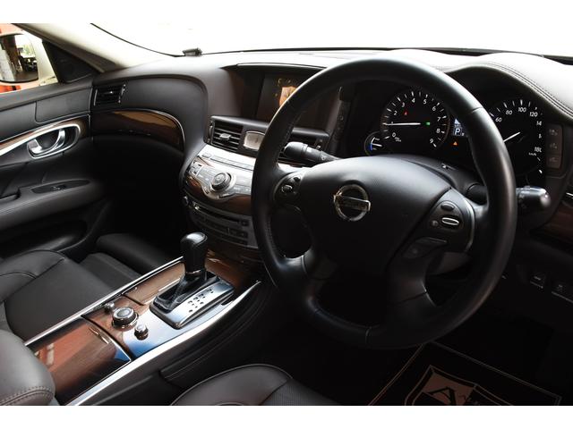 ハイブリッド VIP黒革サンルーフ新品WORK20新品車高調(10枚目)