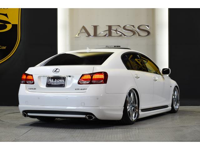 GS430 黒革サンルーフ RSR車高調 フリーデン20in(13枚目)