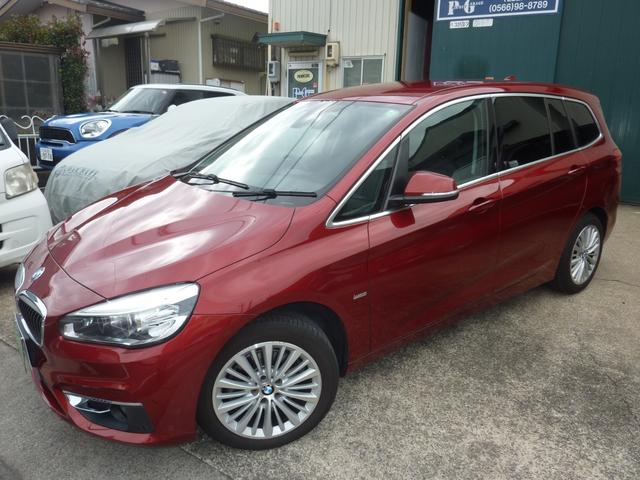 ２シリーズ ２１８ｄグランツアラー　ラグジュアリー　禁煙車　ドライブレコーダー　バックカメラ　ナノコートボディーコーティング＆車内クリーニング済み　トランスミッション警告表示故障部品交換修理作業済み　自社修理＆部品交換整備作業　整備保証付き　車内清潔（4枚目）