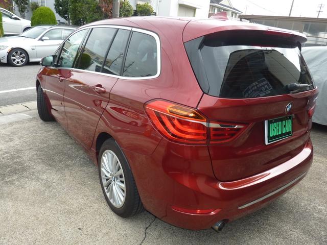 ２シリーズ ２１８ｄグランツアラー　ラグジュアリー　禁煙車　ドライブレコーダー　バックカメラ　ナノコートボディーコーティング＆車内クリーニング済み　トランスミッション警告表示故障部品交換修理作業済み　自社修理＆部品交換整備作業　整備保証付き　車内清潔（15枚目）