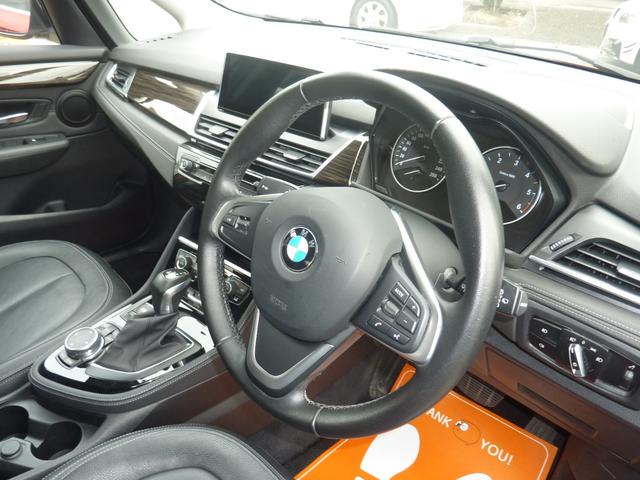 ２シリーズ ２１８ｄグランツアラー　ラグジュアリー　禁煙車　ドライブレコーダー　バックカメラ　ナノコートボディーコーティング＆車内クリーニング済み　トランスミッション警告表示故障部品交換修理作業済み　自社修理＆部品交換整備作業　整備保証付き　車内清潔（30枚目）