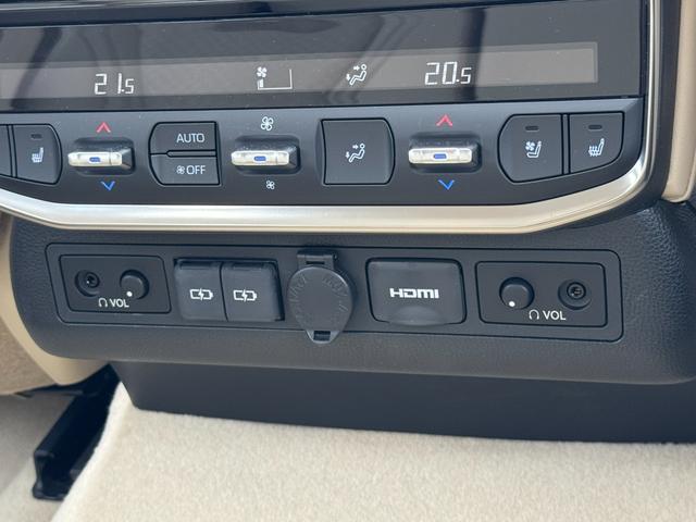ランドクルーザー ＺＸ　モデリスタエアロ　リヤエンター　クールＢＯＸ　デフロック　空気圧センサー　寒冷地　トノカバー　サンルーフ　１２．３型ＪＢＬナビ　パノラミックビューモニター　ルーフレール　ＥＴＣ２．０　パワーバックドア（74枚目）