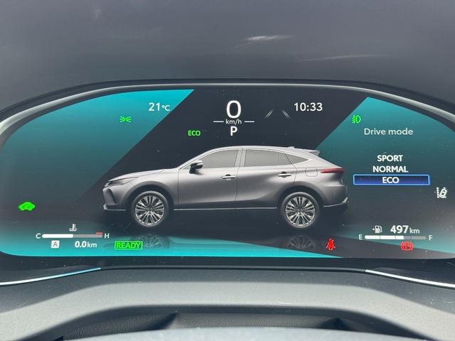 ハリアーハイブリッド Ｚ　レザーパッケージ　全周囲カメラ　１２．３型ＪＢＬナビ　デジタルミラー　ブラインドスポットモニター　パワーバックドア　アクセサリーコンセント　レーダークルーズコントロール　ＥＴＣ２．０　ヘッドアップディスプレイ　ドラレコ（73枚目）