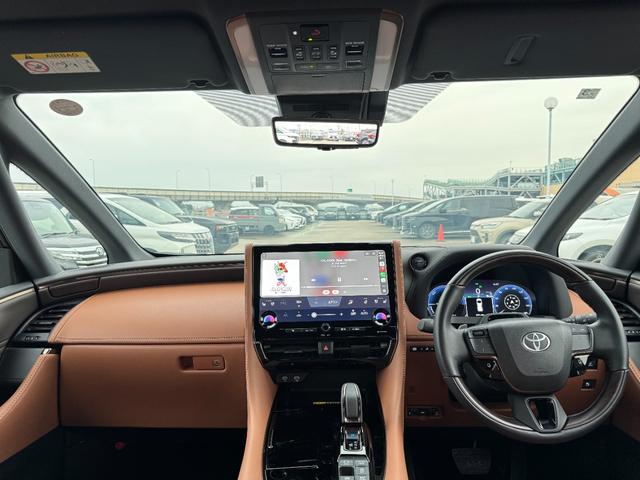 ヴェルファイアハイブリッド Z プレミア 茶内装 左右独立ムーンルーフ デジタルインナーミラー 純正14型DA 後席モニター パノラミックビューモニター ブラインドスポットモニター スペアタイヤ 置くだけ充電 パワーバックドア ETC2.0(35枚目)