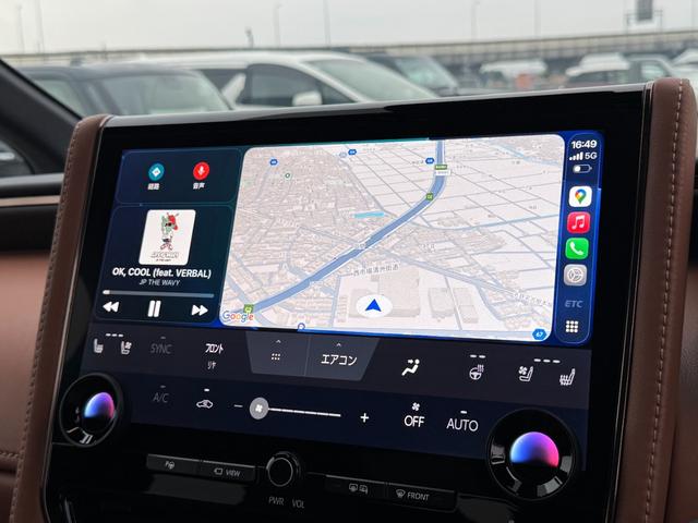 ヴェルファイアハイブリッド Z プレミア 茶内装 左右独立ムーンルーフ デジタルインナーミラー 純正14型DA 後席モニター パノラミックビューモニター ブラインドスポットモニター スペアタイヤ 置くだけ充電 パワーバックドア ETC2.0(49枚目)