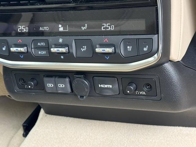 ランドクルーザー ZX モデリスタエアロ GRグリル リアエンター クールBOX 電動デフロック 寒冷地仕様 パノラミックビューモニター ブラインドスポットモニター 純正12.3型JBLナビ フルセグTVブラックルーフレール(70枚目)