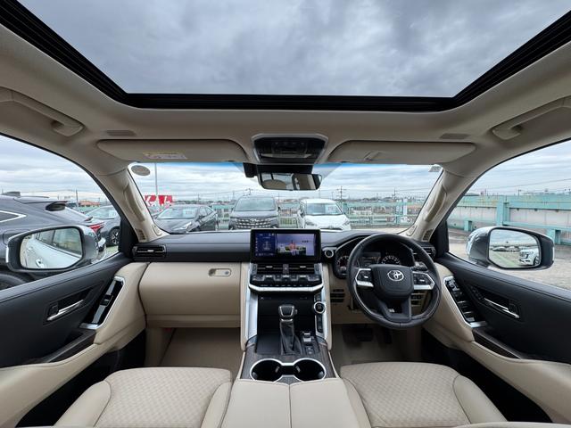 ランドクルーザー ZX モデリスタエアロ GRグリル リアエンター クールBOX 電動デフロック 寒冷地仕様 パノラミックビューモニター ブラインドスポットモニター 純正12.3型JBLナビ フルセグTVブラックルーフレール(79枚目)