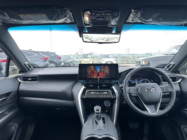 ハリアーハイブリッド Z 調光ルーフ 全周囲カメラ デジタルミラー 置くだけ充電 アクセサリーコンセント 12.3型JBL フルセグTV ブラインドスポットモニター ETC2.0 ヘッドアップディスプレイ クルーズコントロール(3枚目)