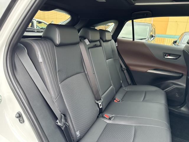 ハリアーハイブリッド Z レザーパッケージ パノラミックビューモニター 調光パノラマルーフ 4WD スペアタイヤ ブラウン革 12.3型JBLナビ ETC2.0 デジタルインナーミラー録画機能 ヘッドアップディスプレイ BSM パワーバックドア(74枚目)